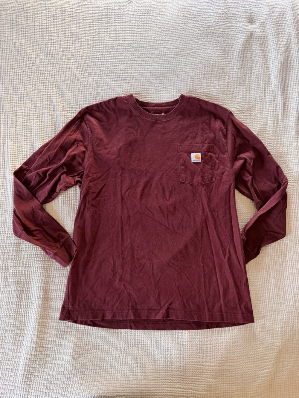 Maroon Carhartt Long Sleeve